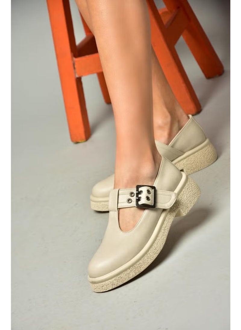 Fox Shoes S996019009 Beige Women's Casual Shoes - Image 2